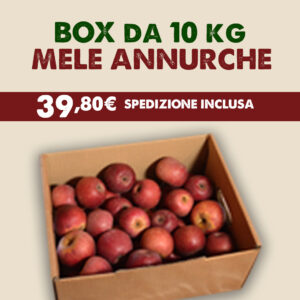 Box Famiglia – Mele Annurche fresche 10 kg (spedizione inclusa)
