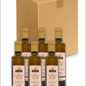 Box Convenienza – 6 Bottiglie di Olio Extravergine di Oliva Durlindana 500 ml – Spedizione Inclusa